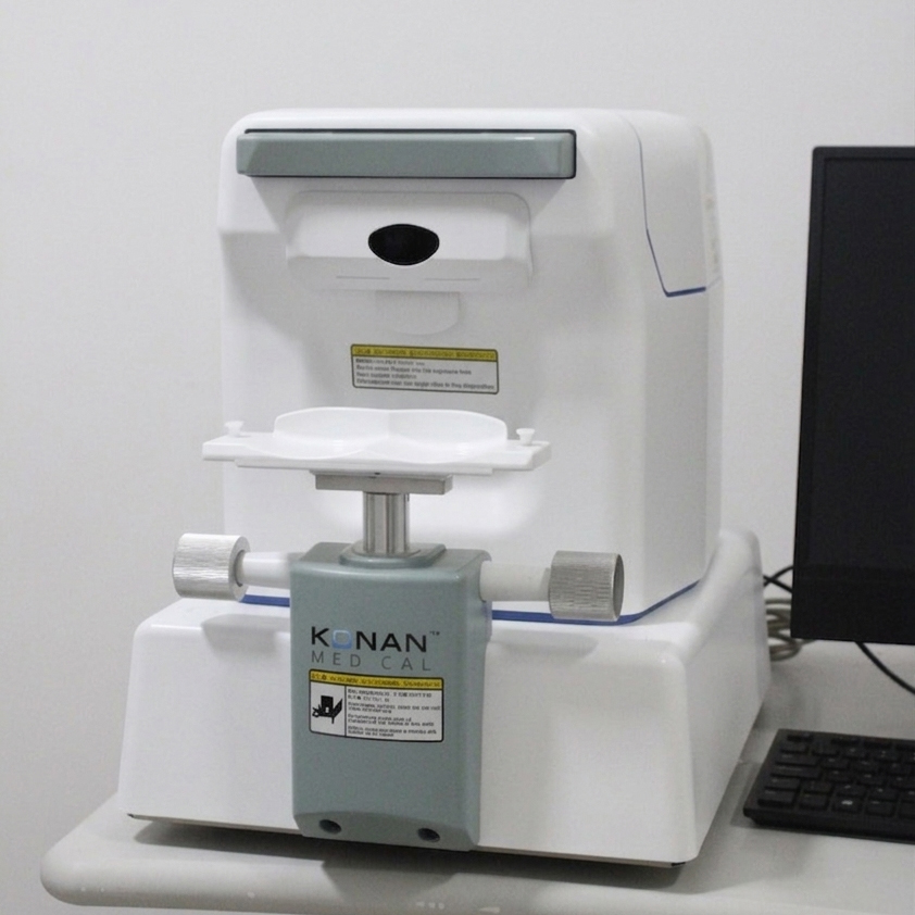 Análise do Endotélio Corneal - Microscópio Especular